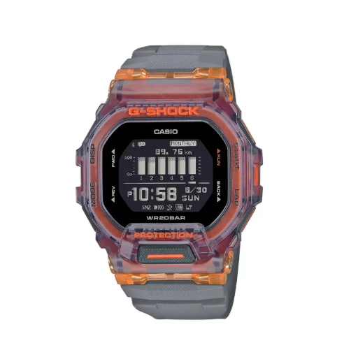 G-Shock GBD200SM-1A5 Gray/Orange One Size